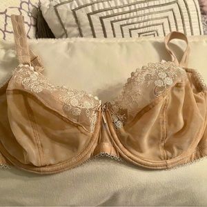 Felina Paramour Sweet Revenge Nude Unlined Bra 36DD
